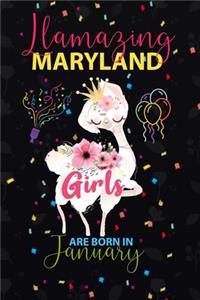 Llamazing Maryland Girls are Born in January