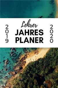 Lehrer Jahres Planer 2019 2020