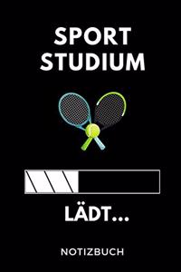 Sport Studium Lädt... Notizbuch