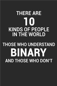 There Are 10 Kinds Of People In The World Those Who Understand Binary And Those Who Don't