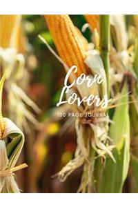 Corn Lovers 100 page Journal