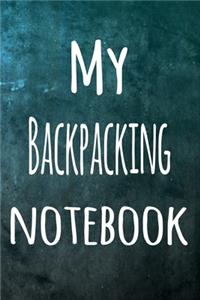 My Backpacking Notebook