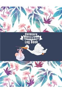 Childcare Attendance Log Book