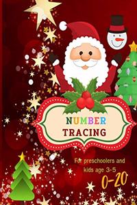 0-20 Number tracing for Preschoolers and kids Ages 3-5