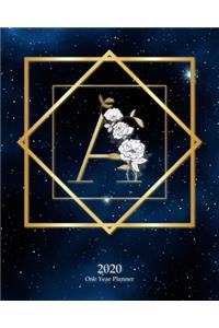 A - 2020 One Year Planner
