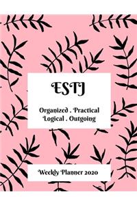 ESTJ Weekly Planner