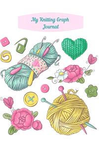 Knitting Graph Paper Journal