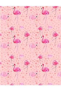Flamingo Journal Notebook - Lined Paper