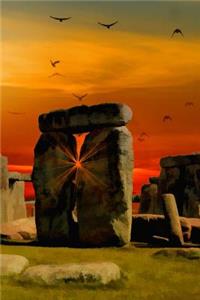 Painting of Stonehenge at Sunset Journal