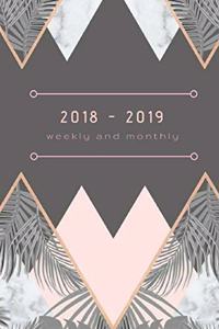 2018-2019 Academic planner