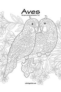Aves libro para colorear para adultos 1 & 2