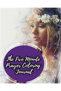 The Five Minute Prayer Coloring Journal