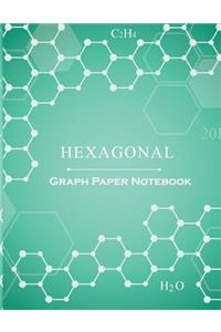 Hexagonal Graph Paper Notebook