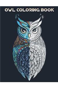 Owl Coloring Book