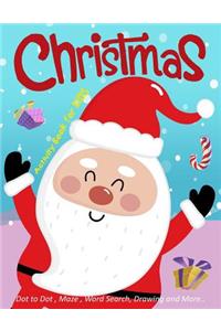 Christmas Activity Book for Kids
