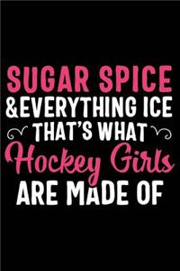 Sugar Spice & Everything Ice That's What Hockey Girls Are Made of