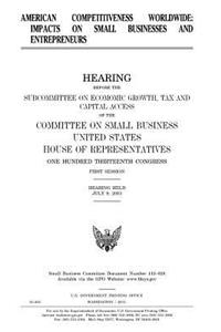 American competitiveness worldwide