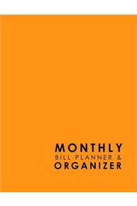 Monthly Bill Planner & Organizer