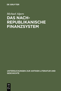 Das Nachrepublikanische Finanzsystem