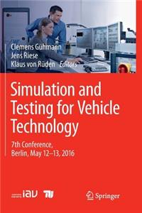 Simulation and Testing for Vehicle Technology