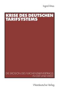 Krise Des Deutschen Tarifsystems