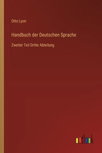 Handbuch der Deutschen Sprache