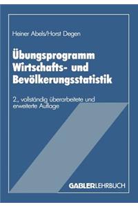 Übungsprogramm Wirtschafts- Und Bevölkerungsstatistik