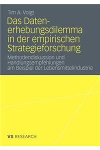 Das Datenerhebungsdilemma in Der Empirischen Strategieforschung