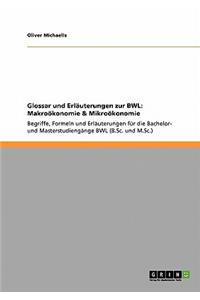 Glossar und Erläuterungen zur BWL