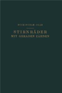 Stirnräder Mit Geraden Zähnen