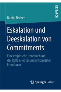 Eskalation Und Deeskalation Von Commitments