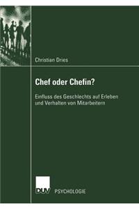 Chef oder Chefin?