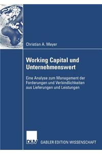 Working Capital Und Unternehmenswert