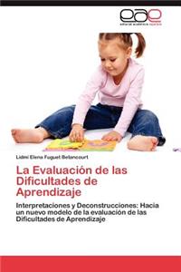 Evaluación de las Dificultades de Aprendizaje