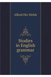 Studies in English Grammar