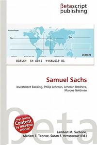Samuel Sachs