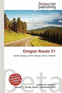 Oregon Route 31