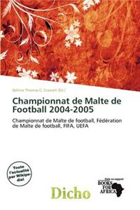 Championnat de Malte de Football 2004-2005