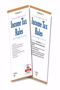 Taxmann's Income Tax Rules Updated till Income-tax (20th Amendment) Rules, 2020 (57th Edition 2020)