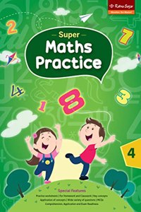 Ratna Sagar Super Maths Practice 4 - Maths Practice Book For Class 4