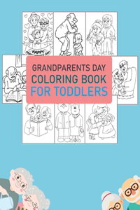 Grandparents Day Coloring Book For Toddlers