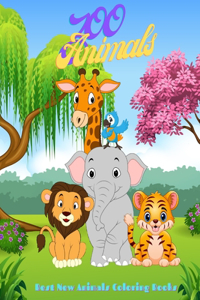 Zoo Animals - Best New Animals Coloring Books