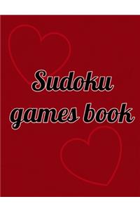 Sudoku games book