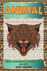 New Coloring Books for Adults 2020 release - Animal