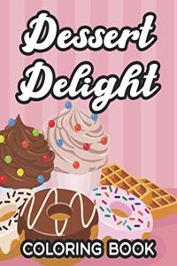 Dessert Delight Coloring Book