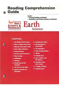 Holt Reading Comprehension Guide: Science & Technology, Earth Science