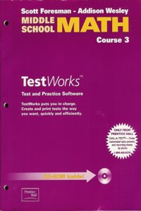 Middle School Math 3e Testworks Package Course 3 2002c
