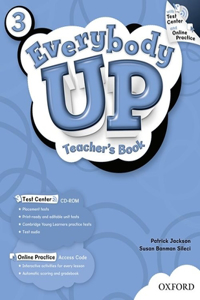 Everybody Up 3 Teacher's Book with Test Center CD-ROM
