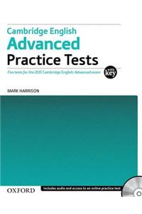 Cambridge English Advanced Practice Tests with Key and Audio CD Pack