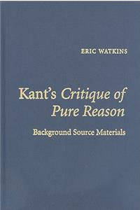 Kant's Critique of Pure Reason